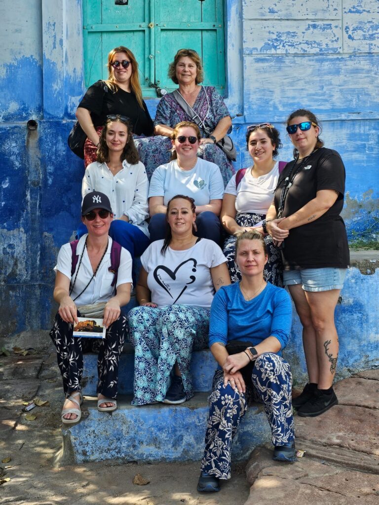 Inde au féminin : Groupe à Johpur